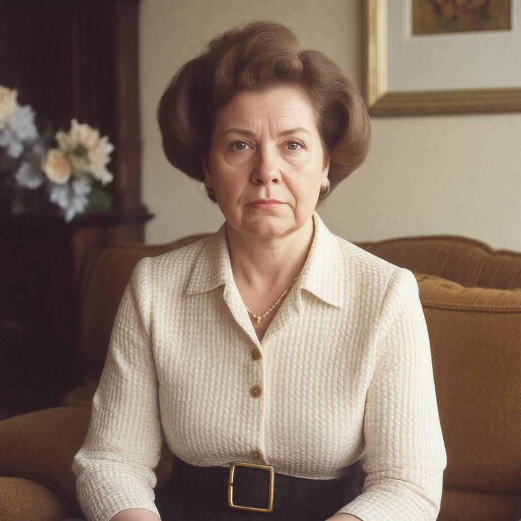 AI-created image of Mary Whitehouse