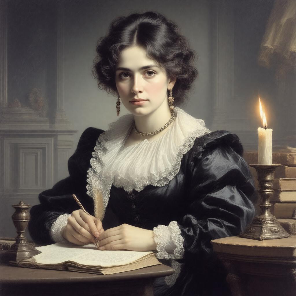 AI-created image of Mary Wollstonecraft Godwin