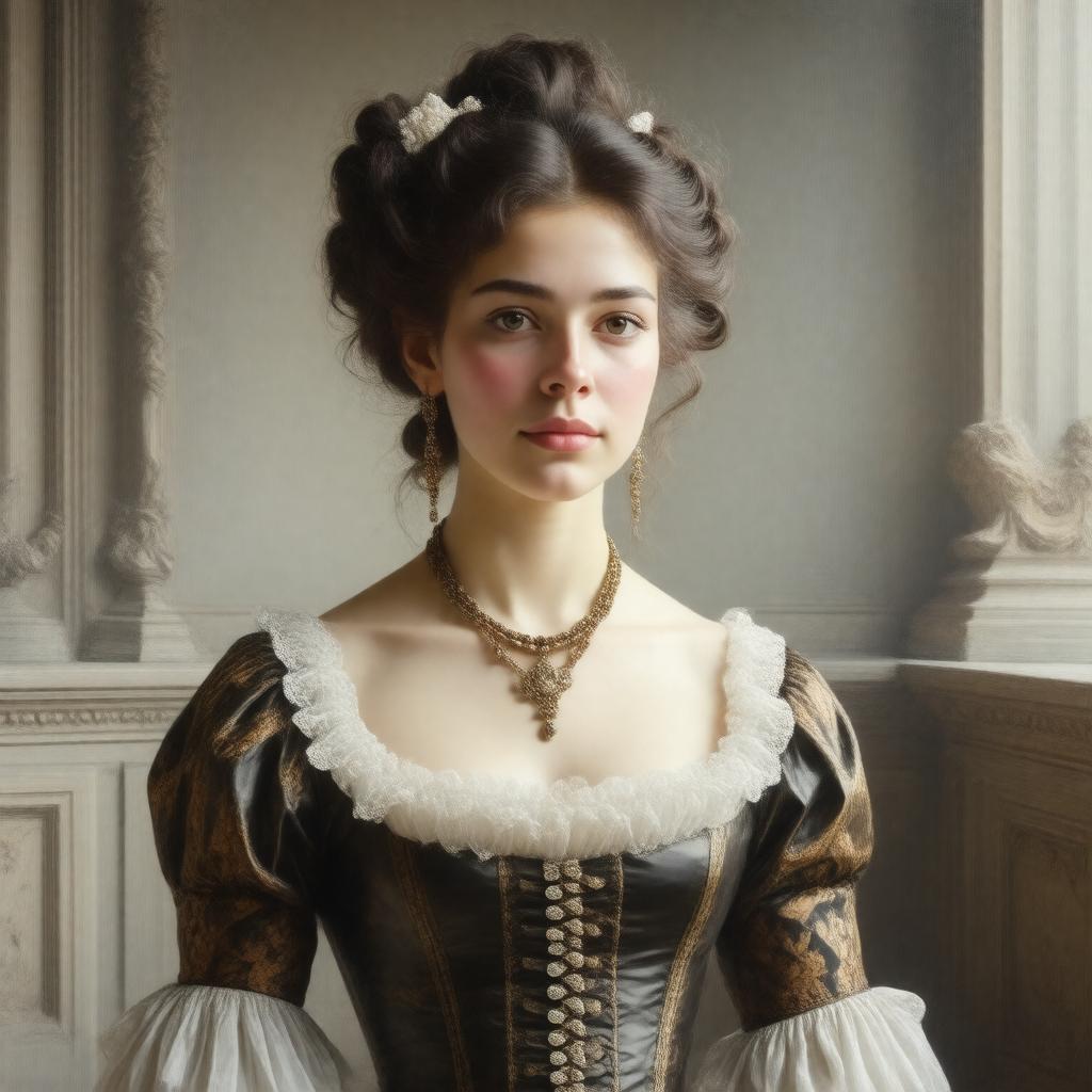 Click to view larger image AI-created image of Mary Yates