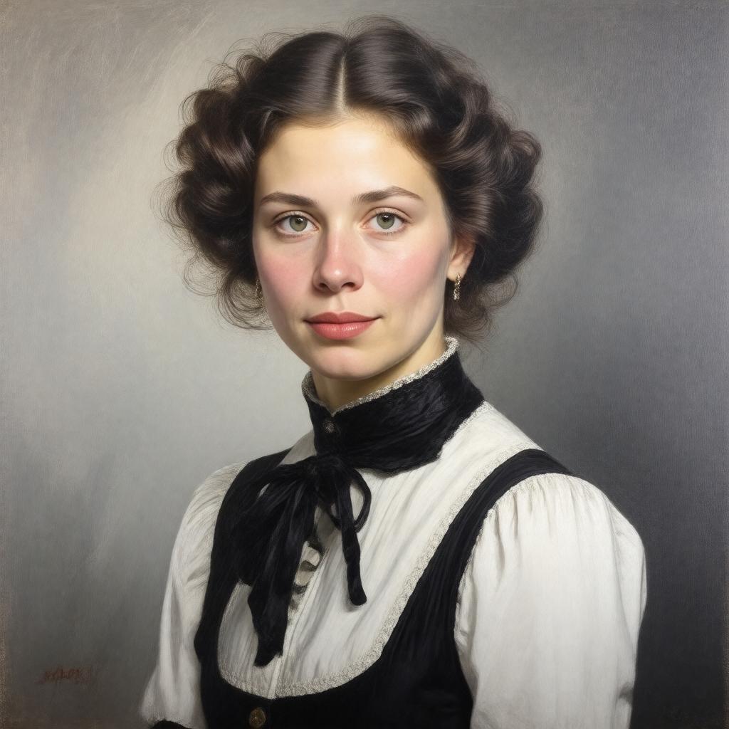 Click to view larger image AI-created image of Mary de Coningh