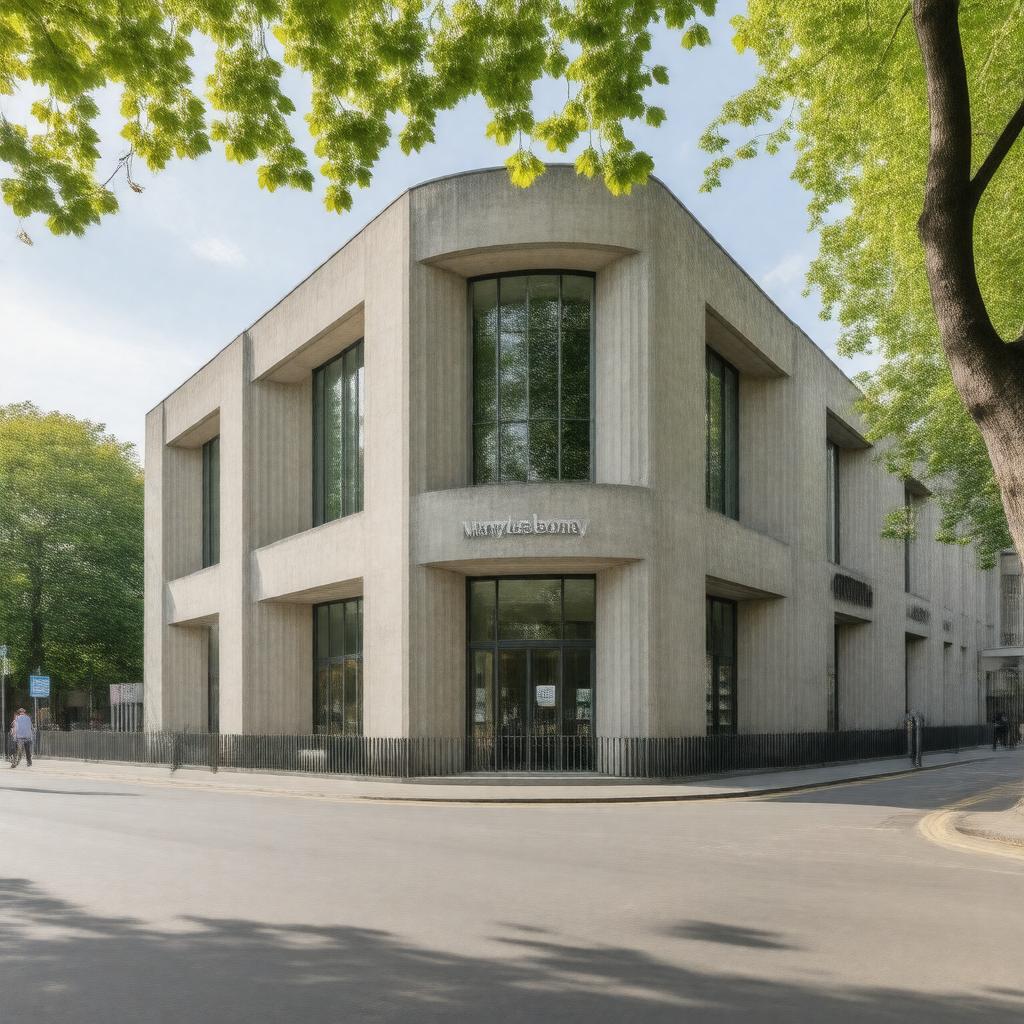 Click to view larger image AI-created image of Marylebone Library