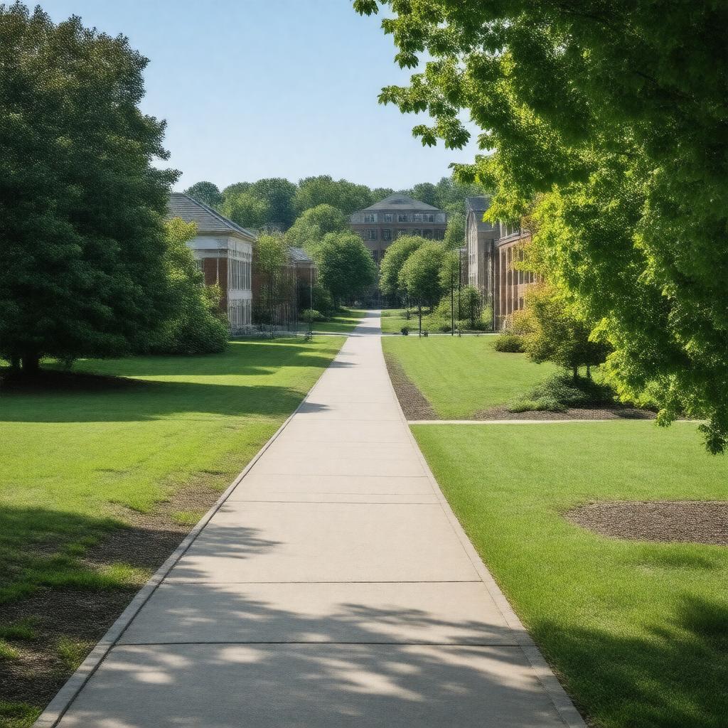 AI-created image of Marymount University