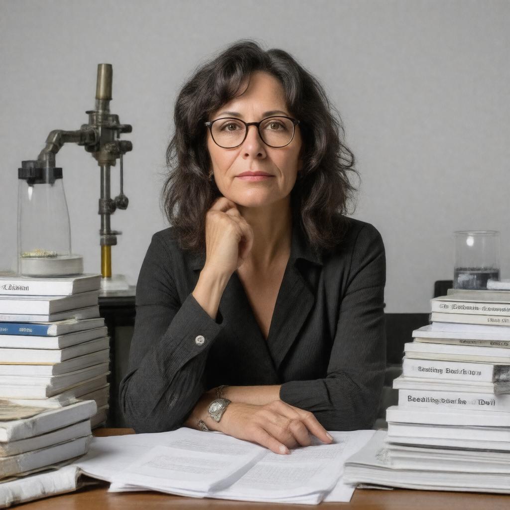 AI-created image of Maryn McKenna