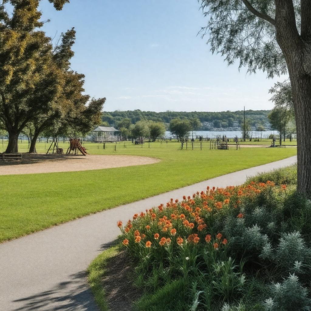 AI-created image of Masconomo Park