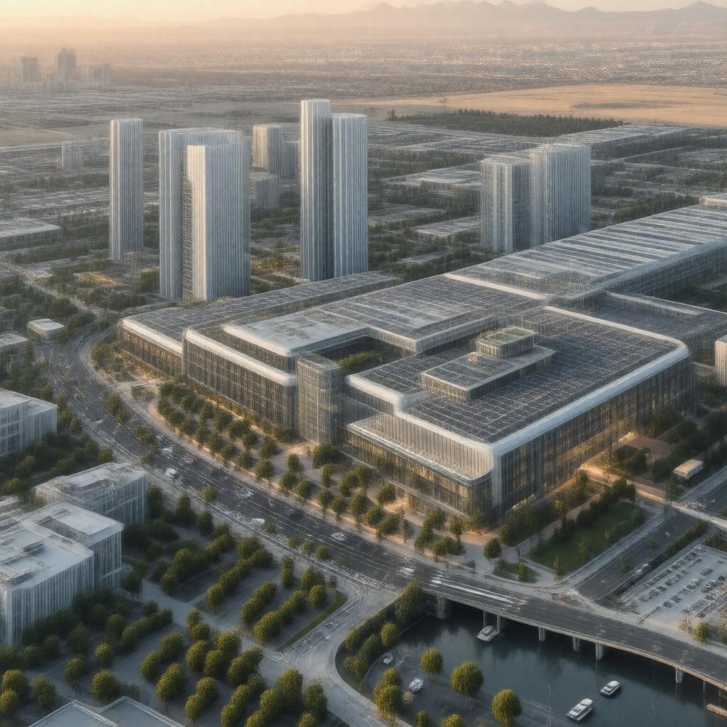 AI-created image of Masdar City