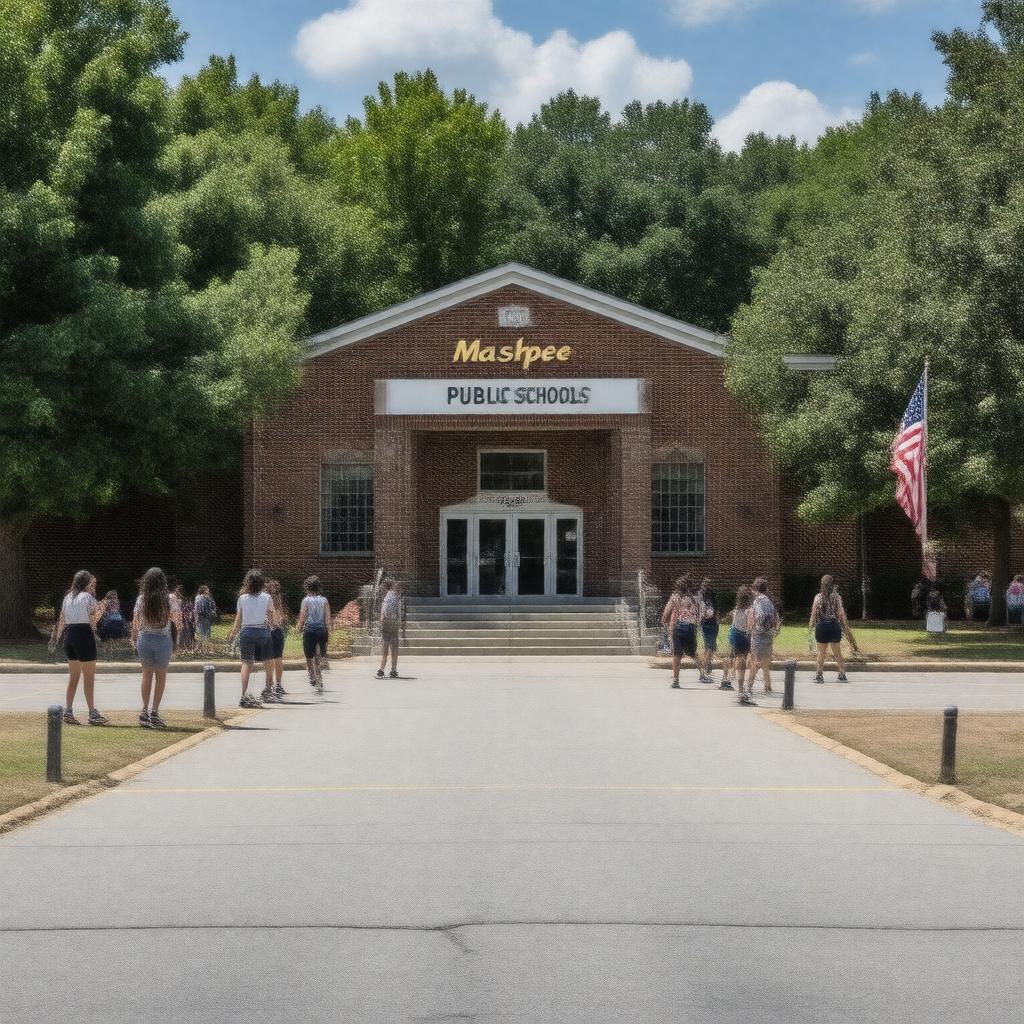 AI-created image of Mashpee Public Schools