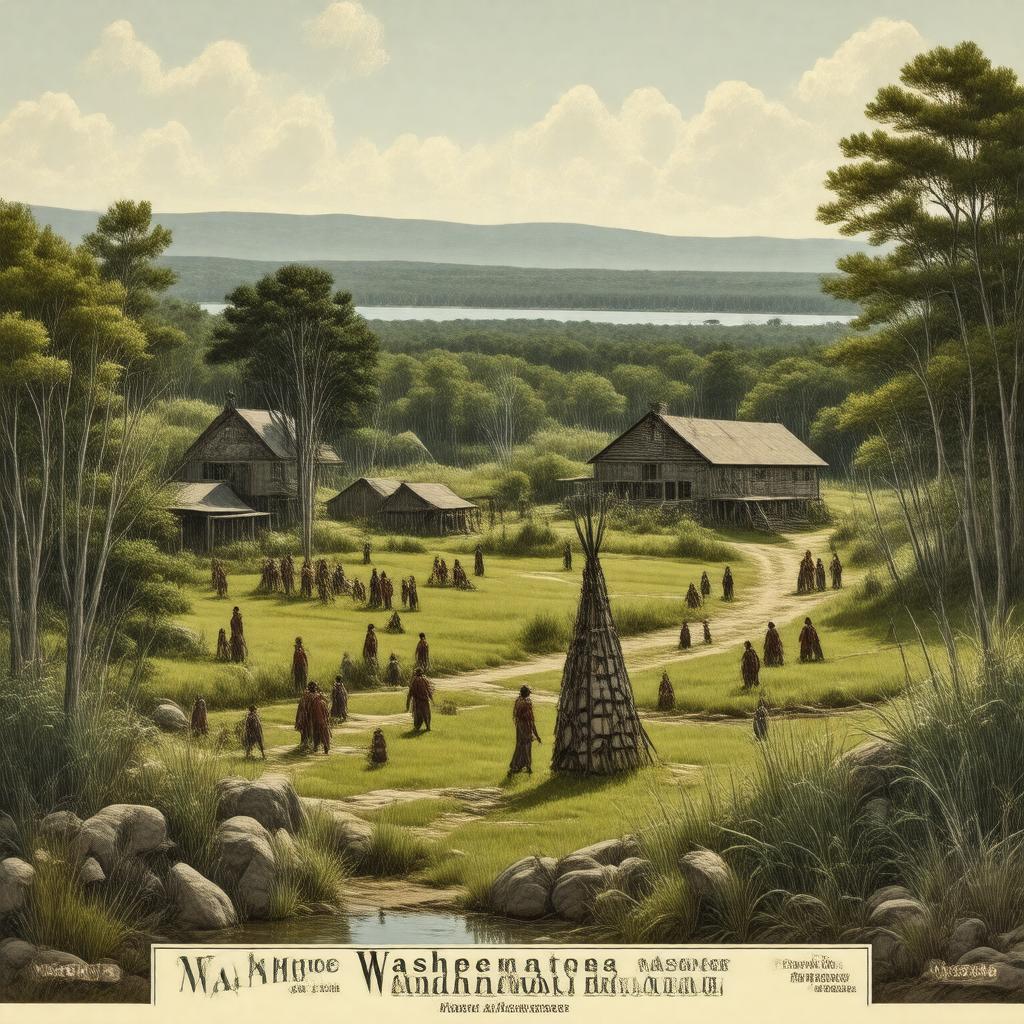 AI-created image of Mashpee Wampanoag Tribe