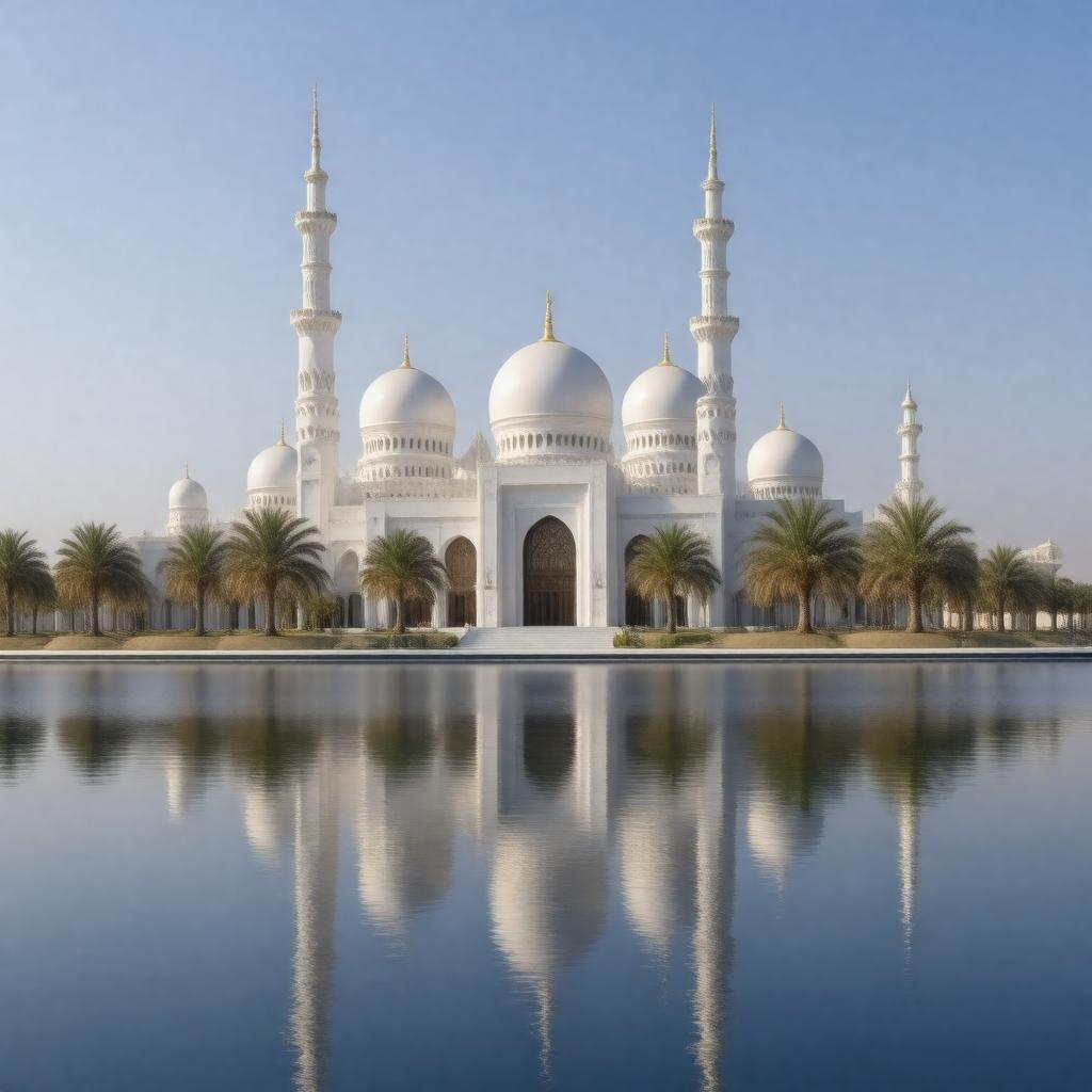 AI-created image of Masjid-e-Quba