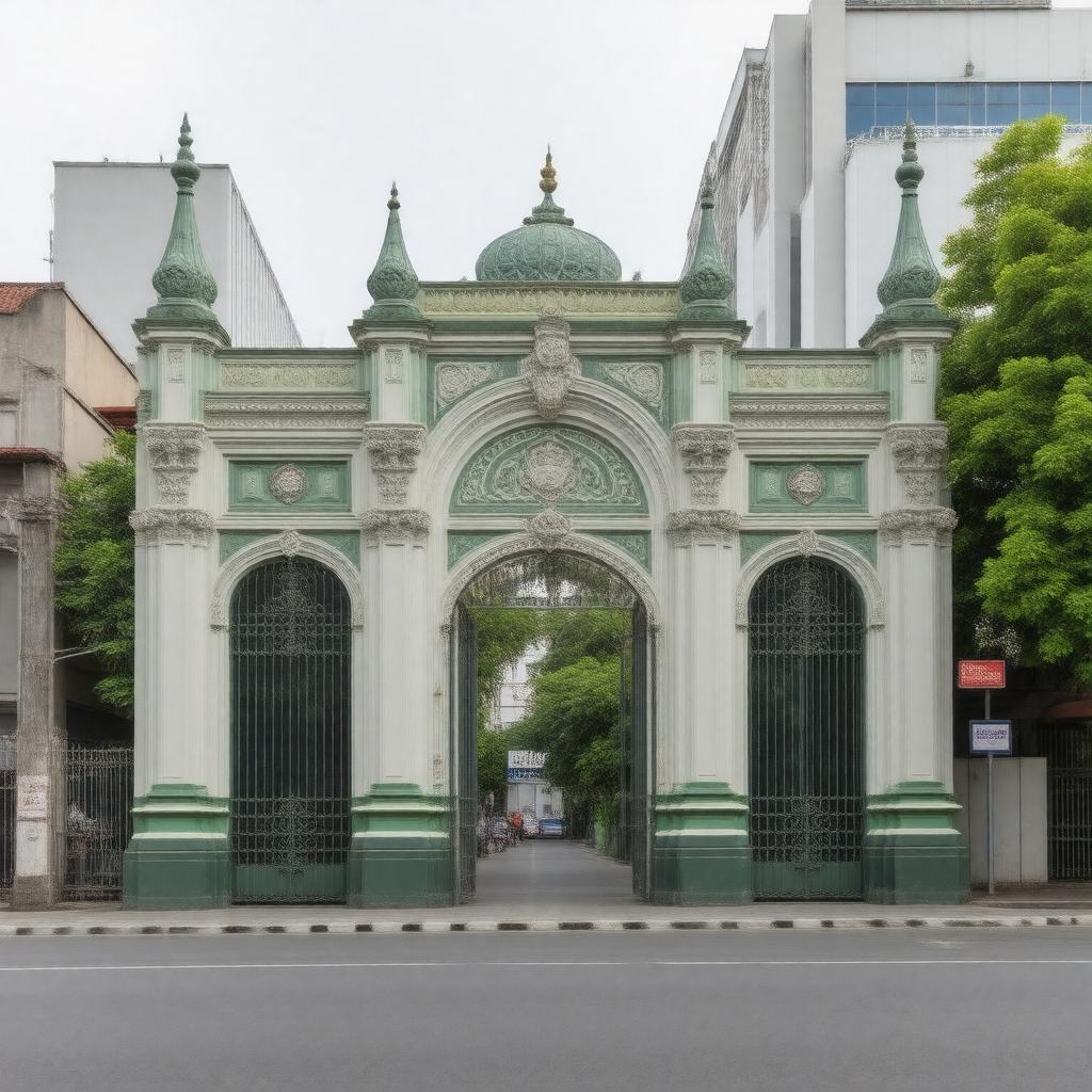 AI-created image of Masjid Jamae