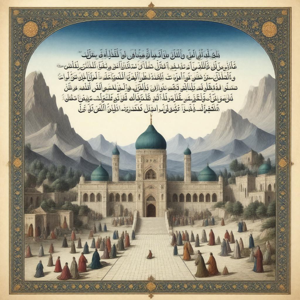 AI-created image of Masnavi