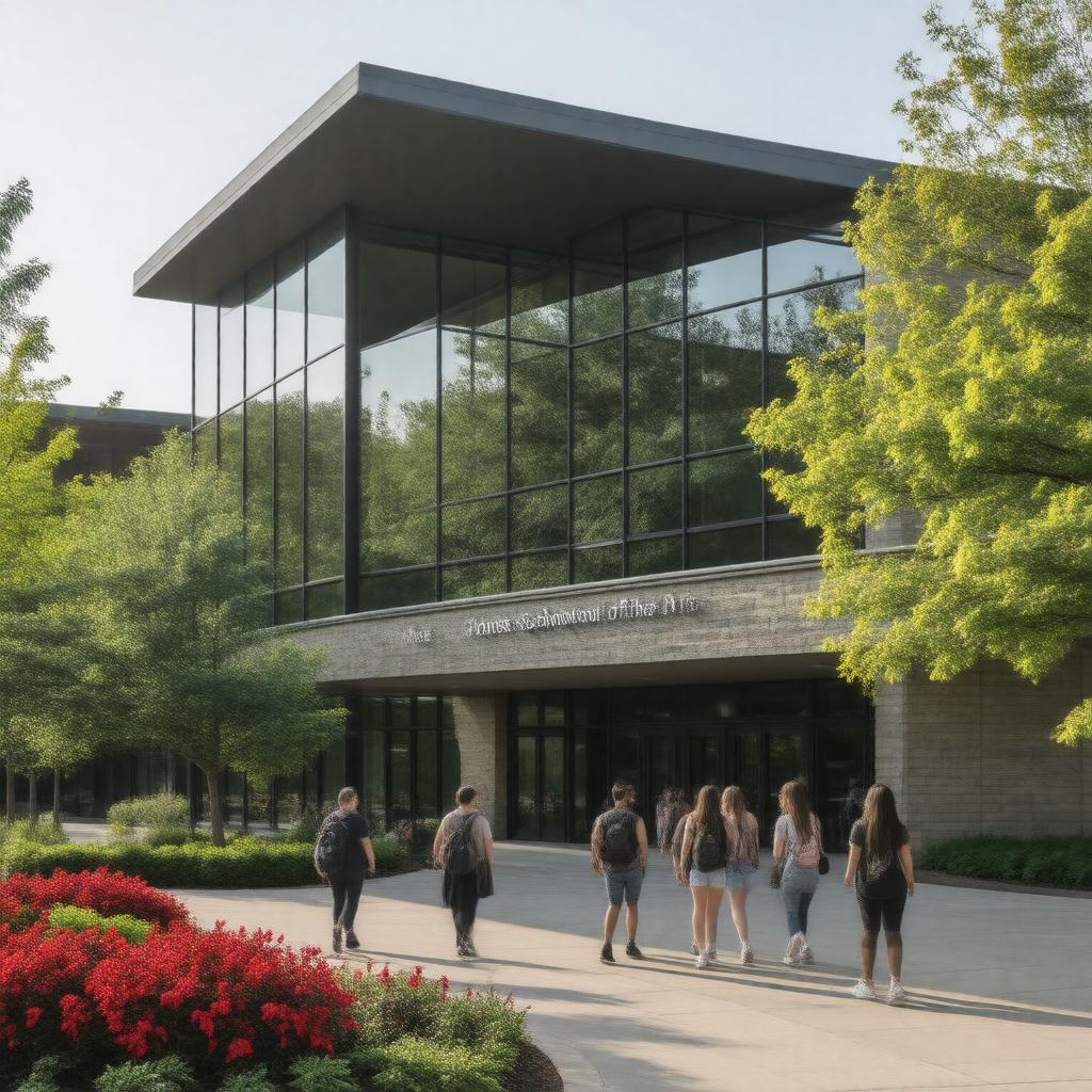 AI-created image of Mason Gross School of the Arts