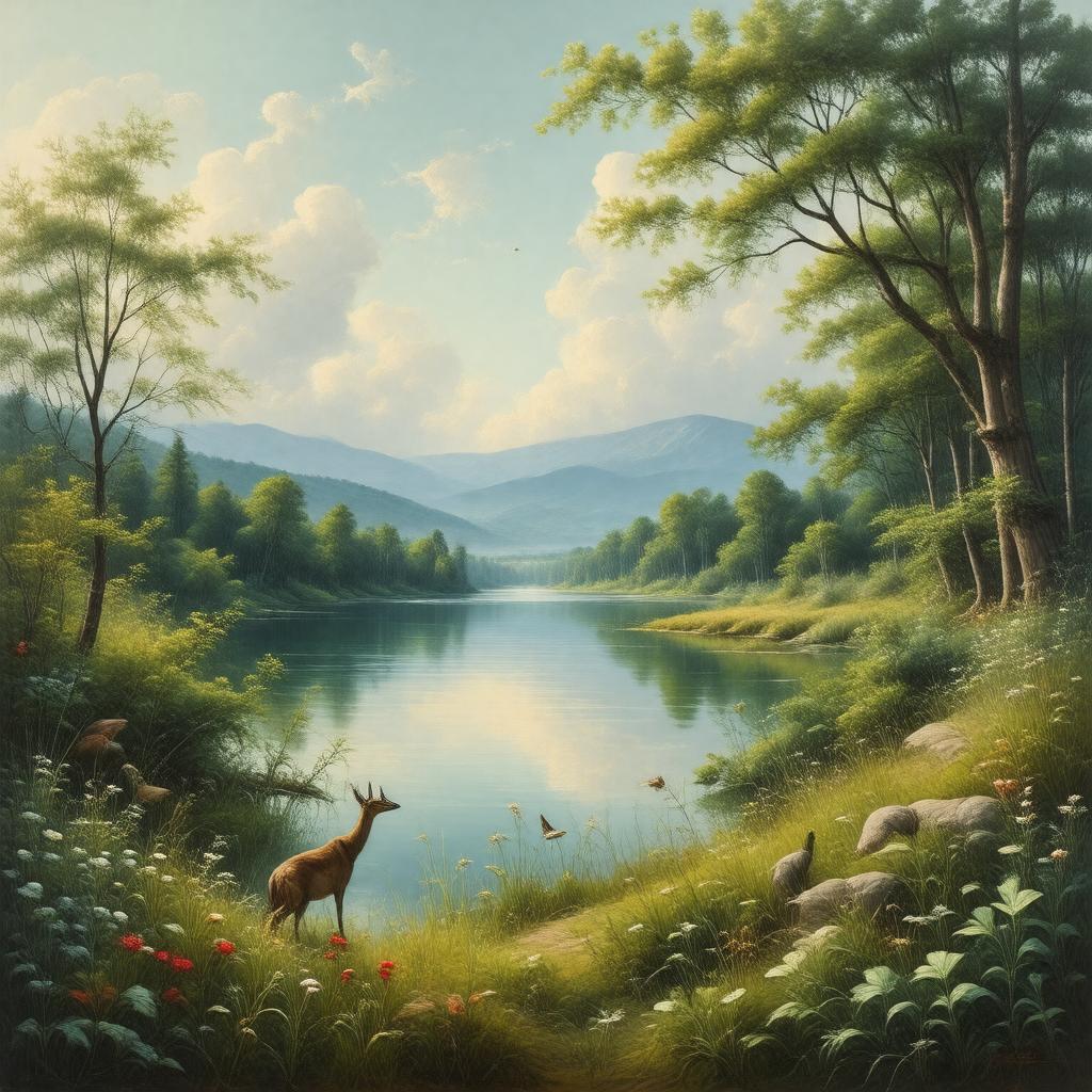 AI-created image of Mass Audubon