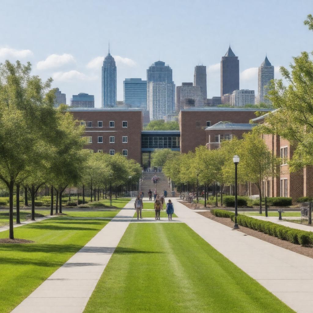 Click to view larger image AI-created image of Massachusetts Bay Community College