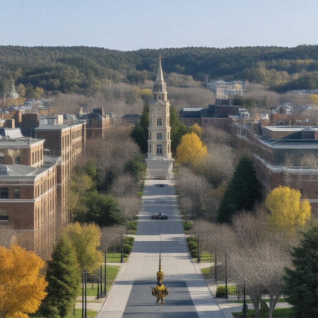 Click to view larger image AI-created image of Massachusetts College of Liberal Arts