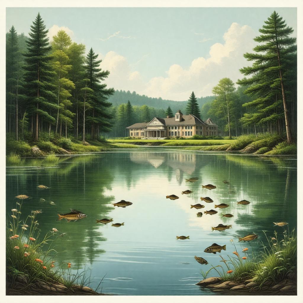 AI-created image of Massachusetts Division of Fisheries and Wildlife