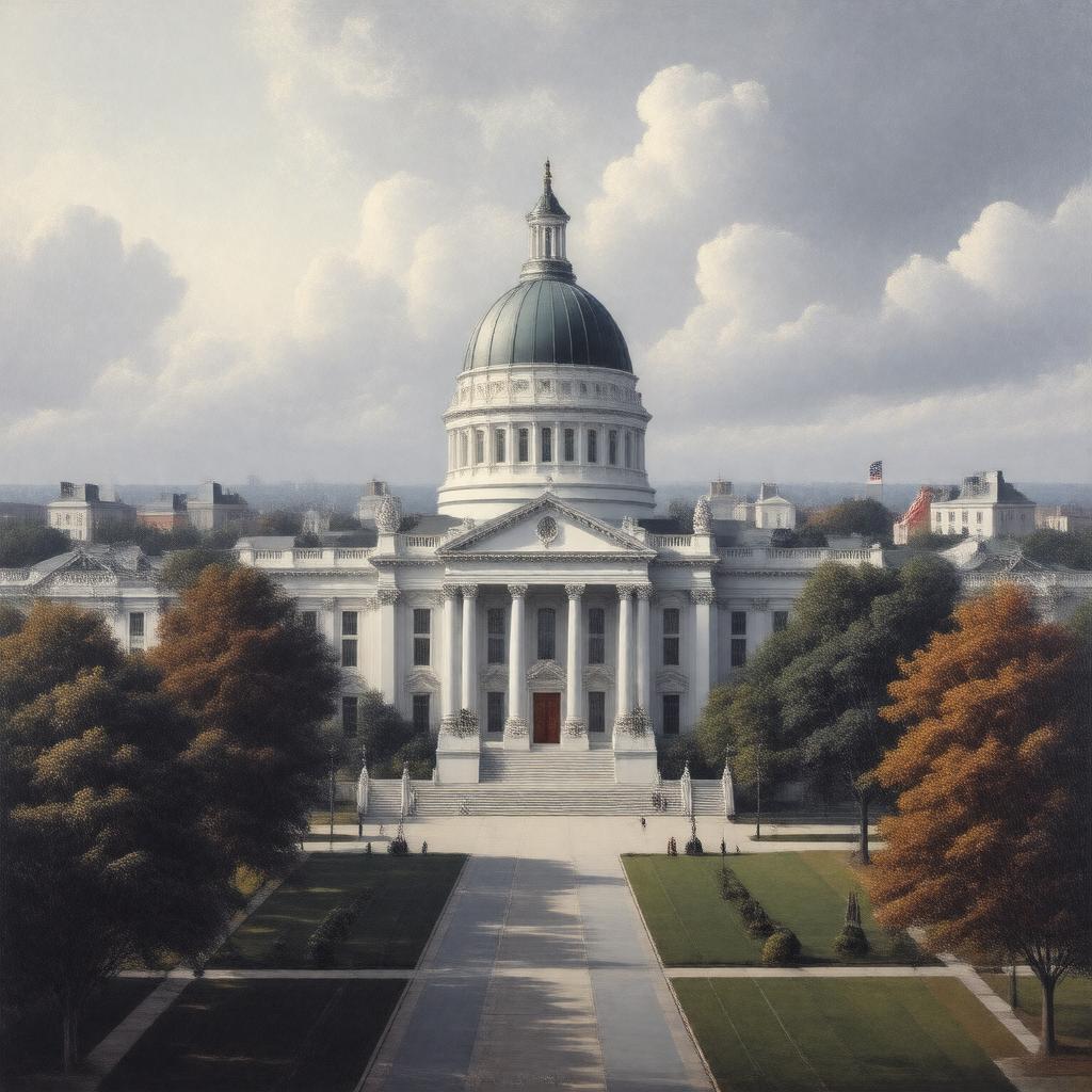 AI-created image of Massachusetts Executive Branch