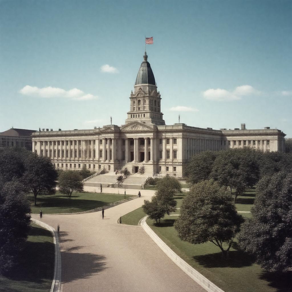 AI-created image of Massachusetts Institute of Technology (acting, 1907–1909)