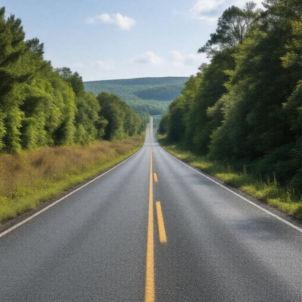 AI-created image of Massachusetts Route 122