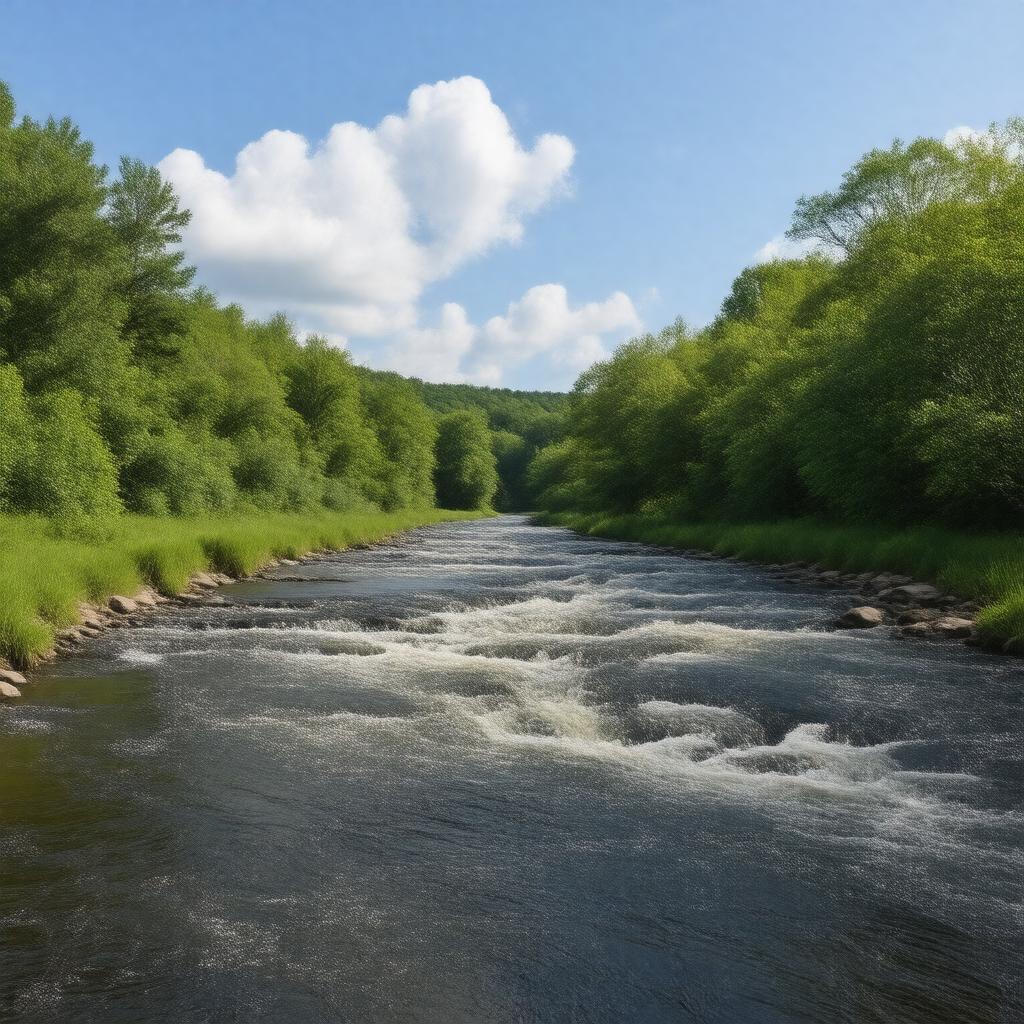 AI-created image of Mast Road Brook