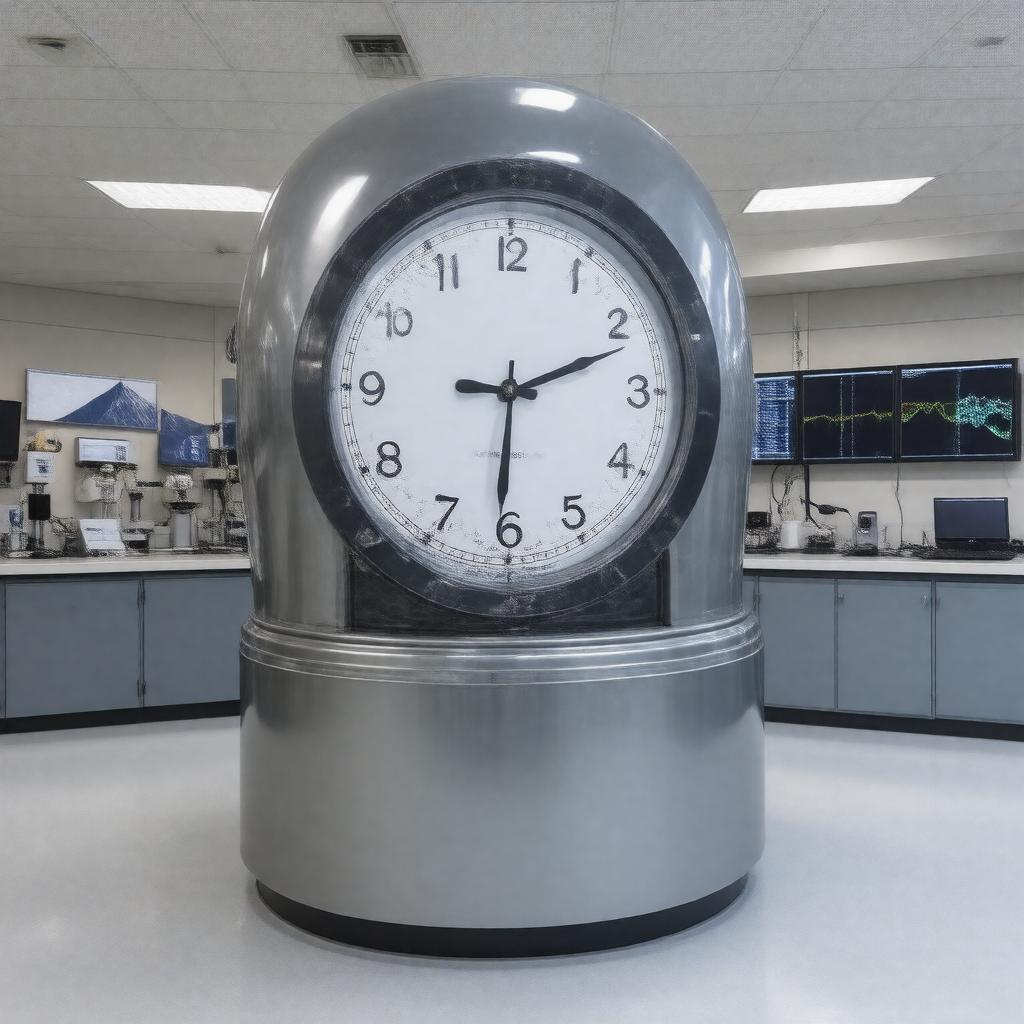 AI-created image of Master Clock for the United States