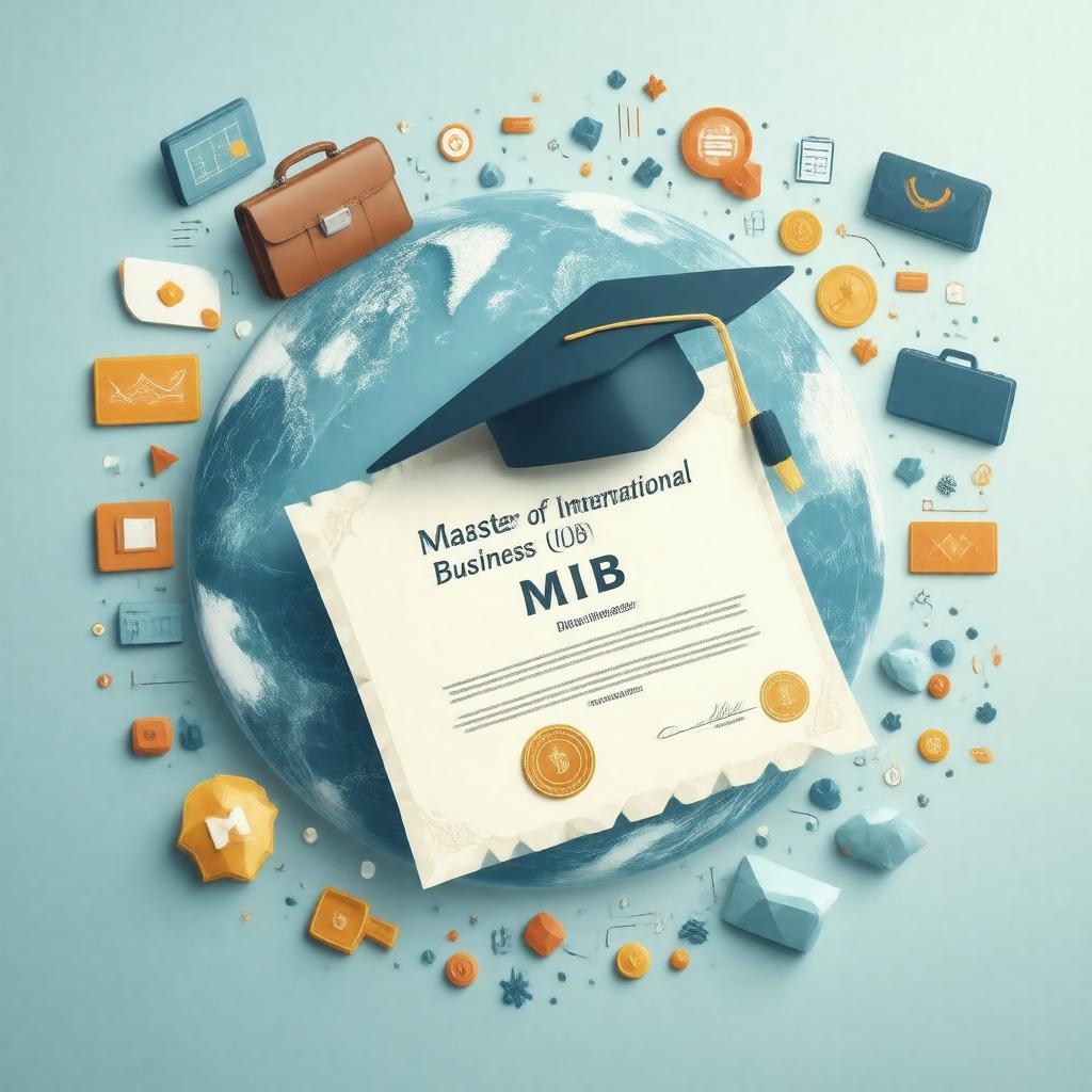 AI-created image of Master of International Business