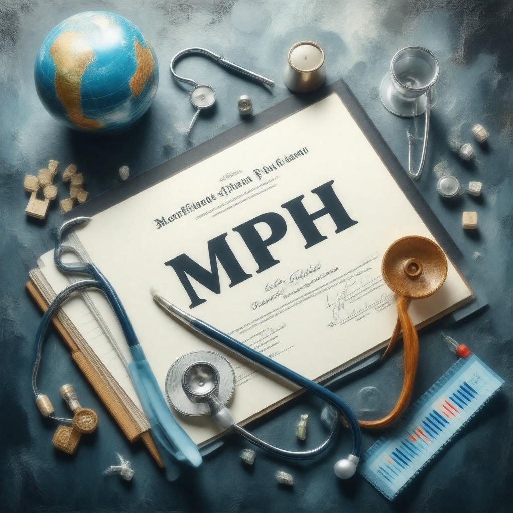 AI-created image of Master of Public Health