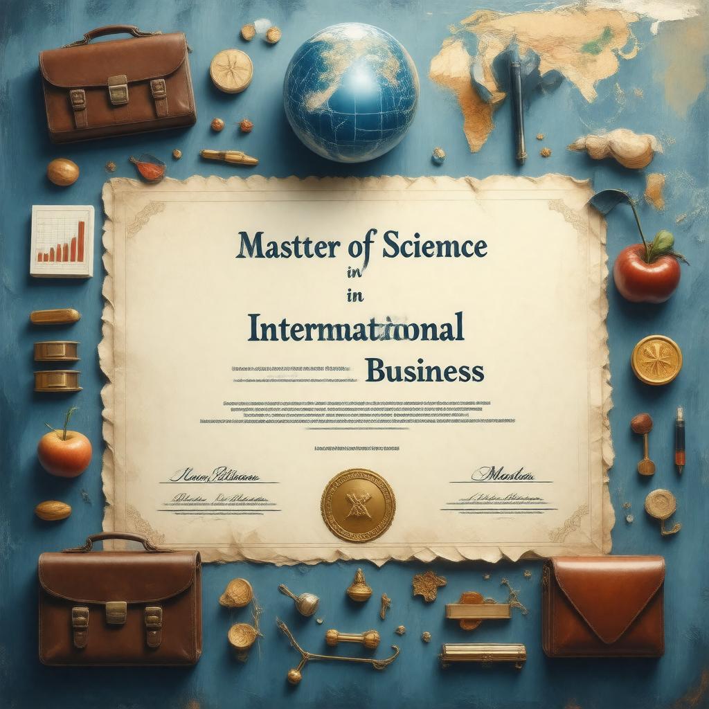 AI-created image of Master of Science in International Business