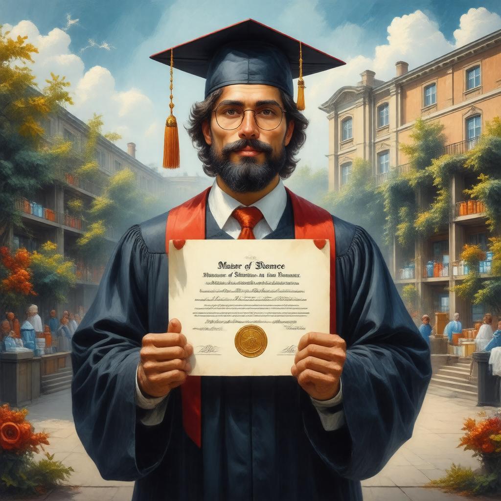 Click to view larger image AI-created image of Master of Science in Pharmacy