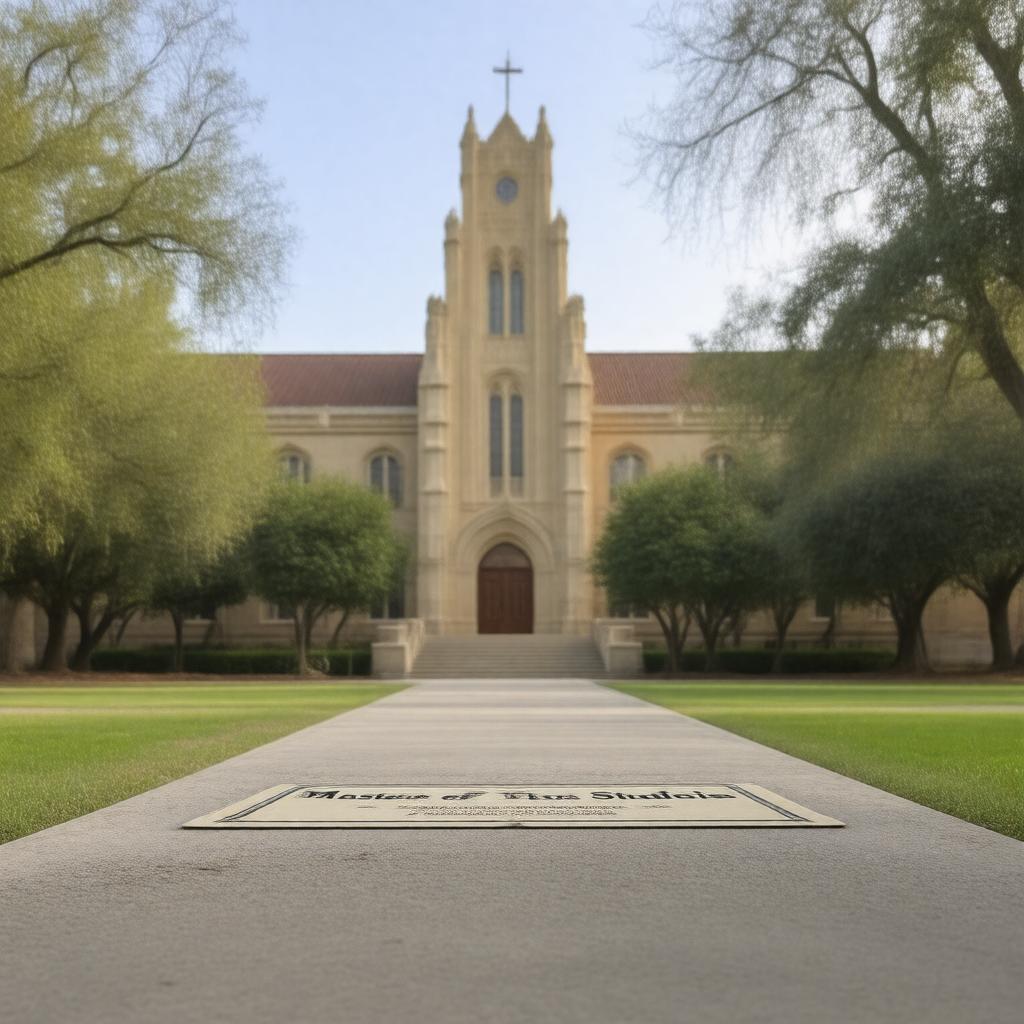 AI-created image of Master of Theological Studies