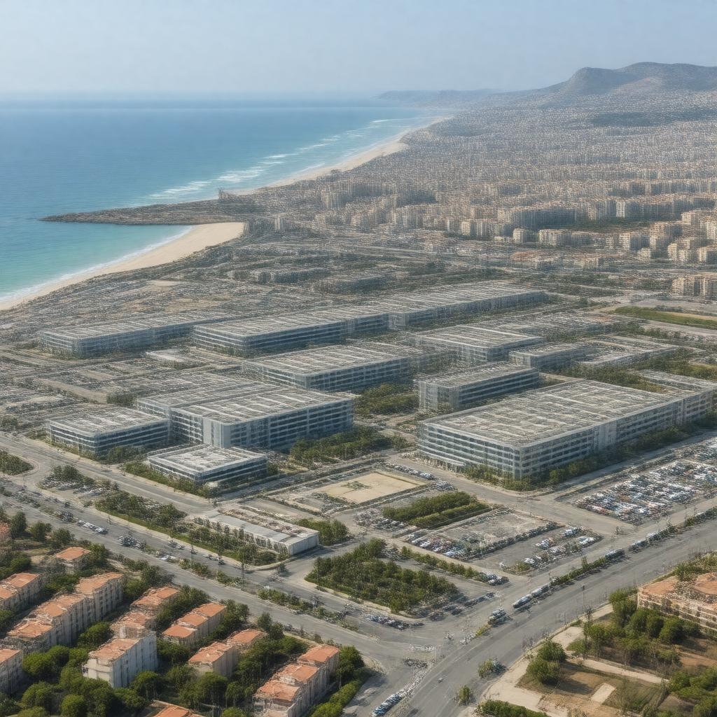 AI-created image of Matam High-Tech Park