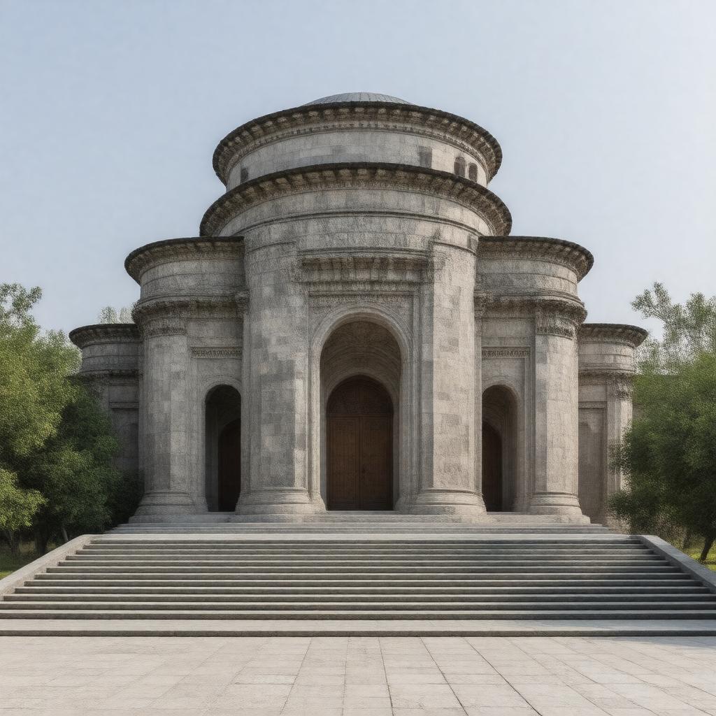 AI-created image of Matenadaran