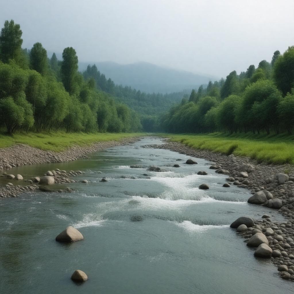 AI-created image of Matfield River
