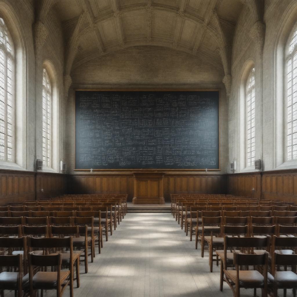 AI-created image of Mathematical Lectureship at Christ Church