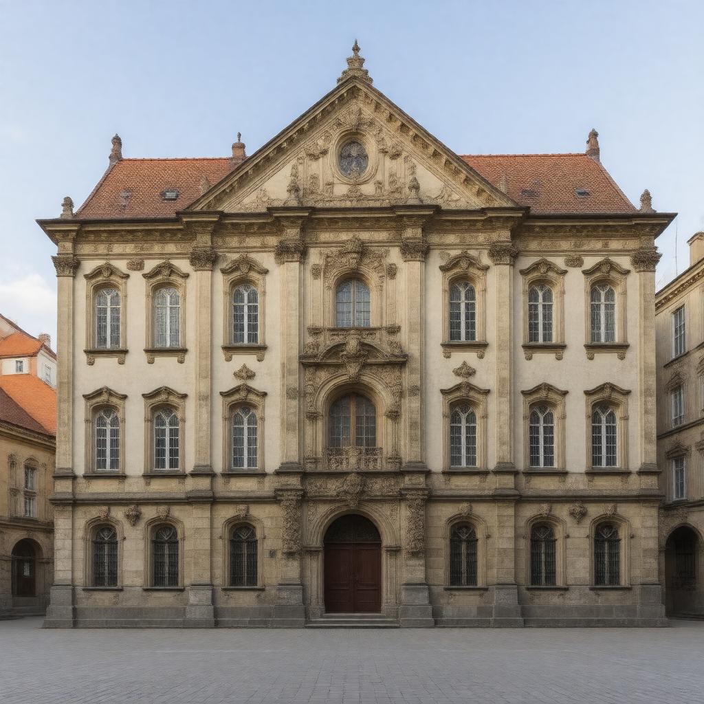 Click to view larger image AI-created image of Mathematical society in Prague