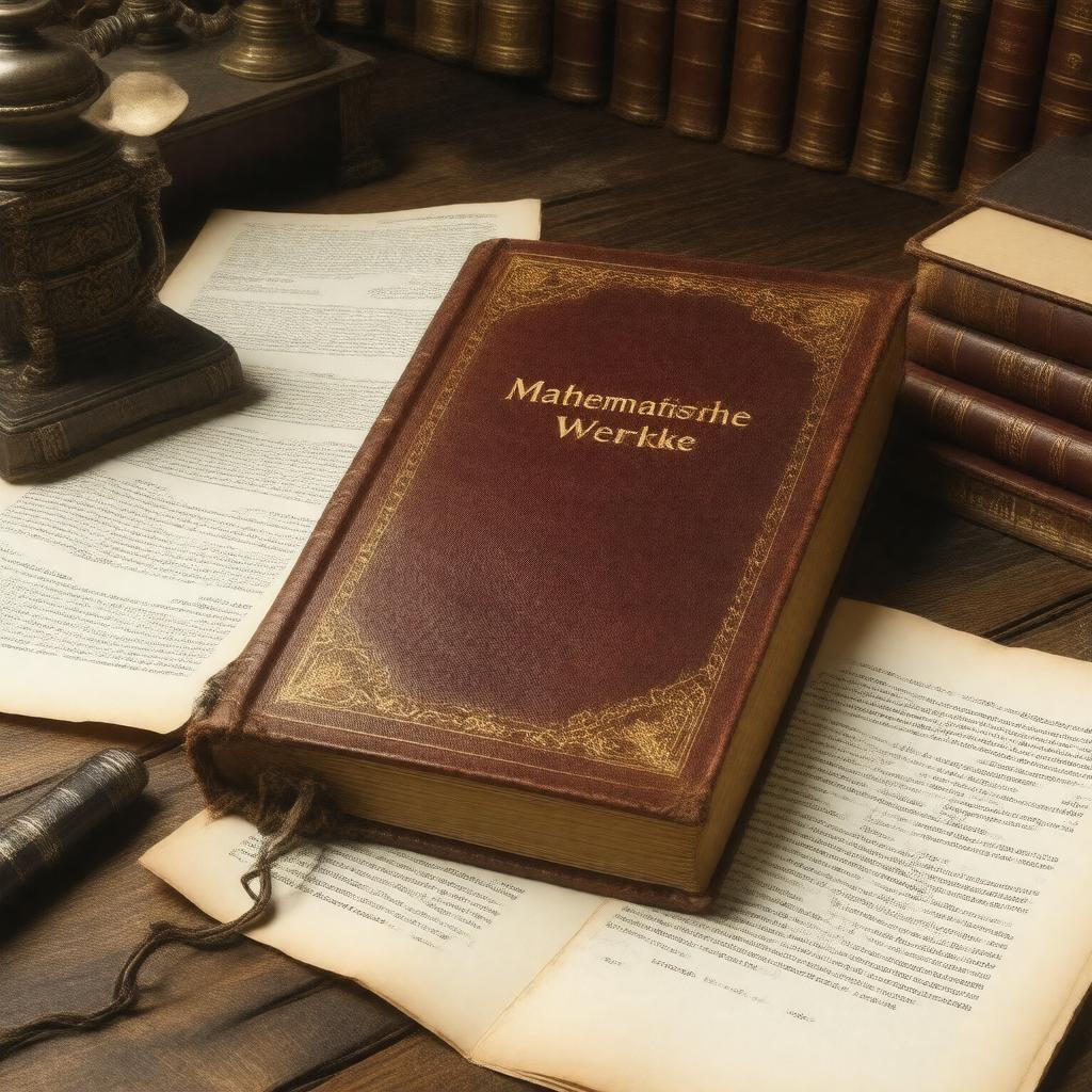 AI-created image of Mathematische Werke