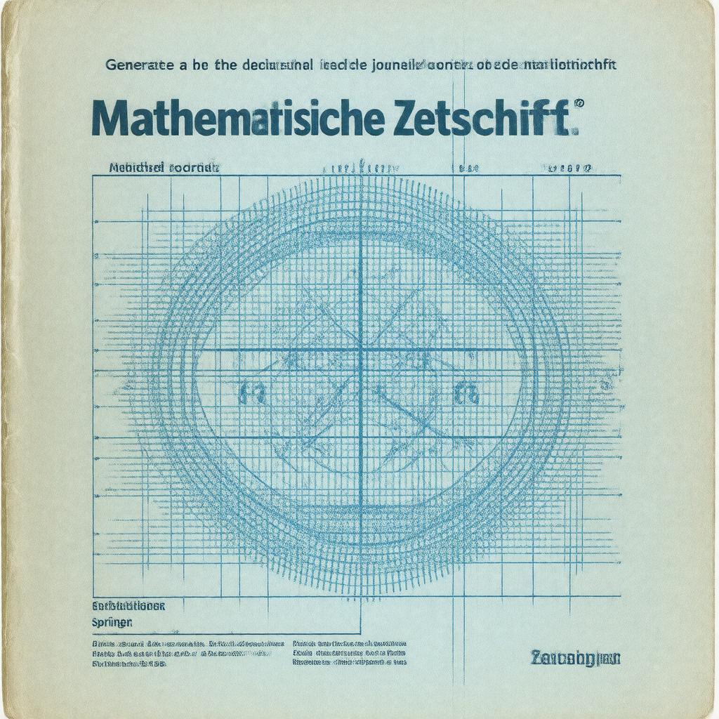Click to view larger image AI-created image of Mathematische Zeitschrift