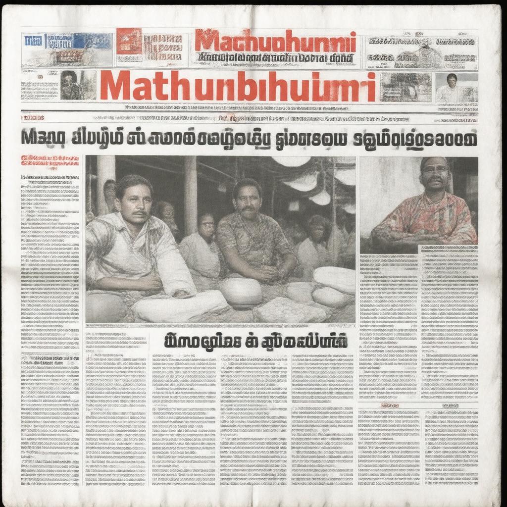 AI-created image of Mathrubhumi