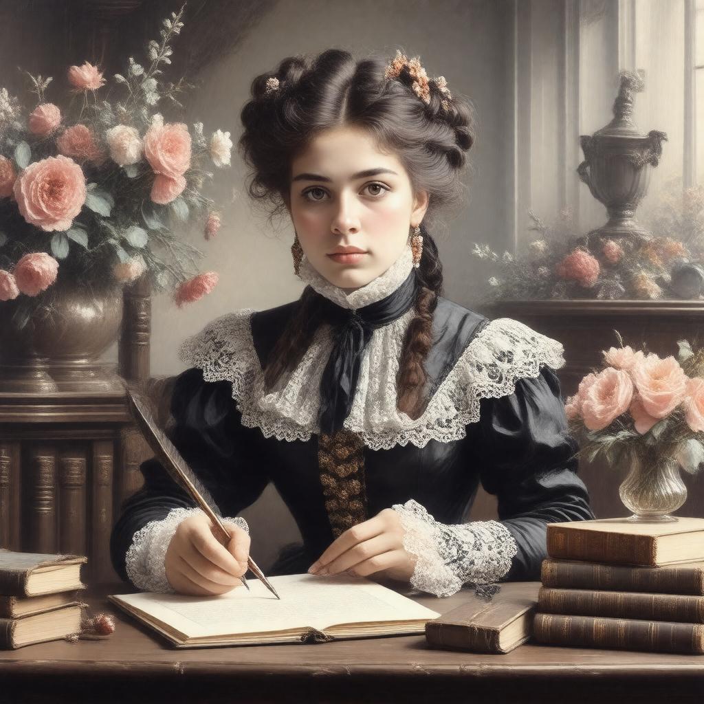 AI-created image of Matilda Barrett