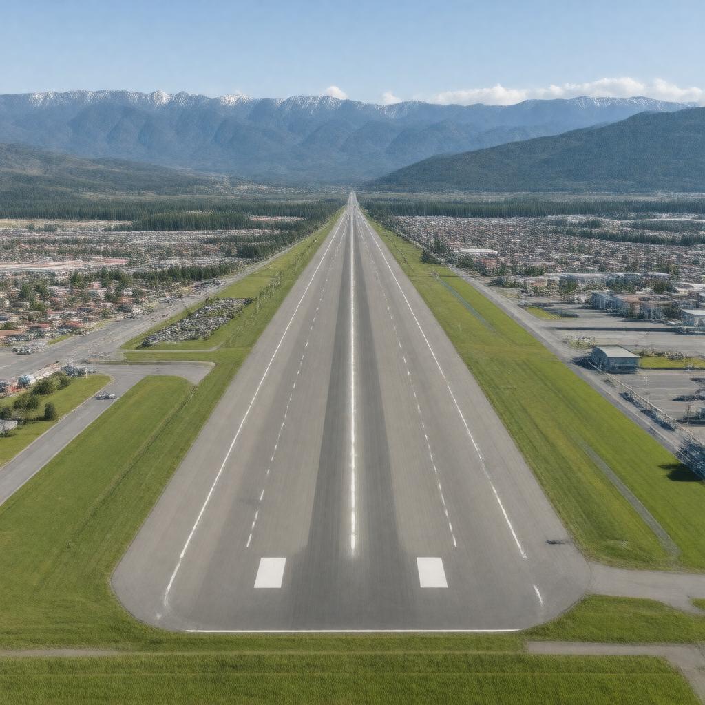 AI-created image of Matsumoto Airport