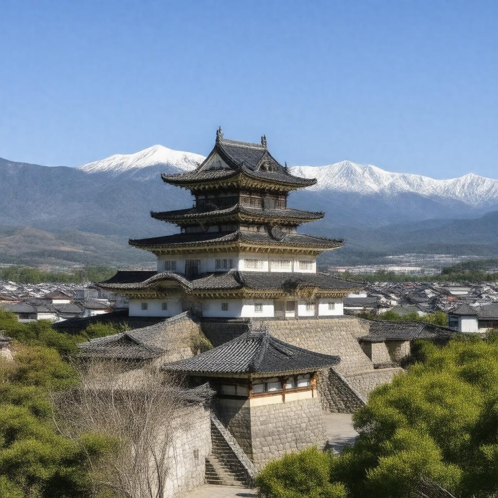 AI-created image of Matsumoto, Japan