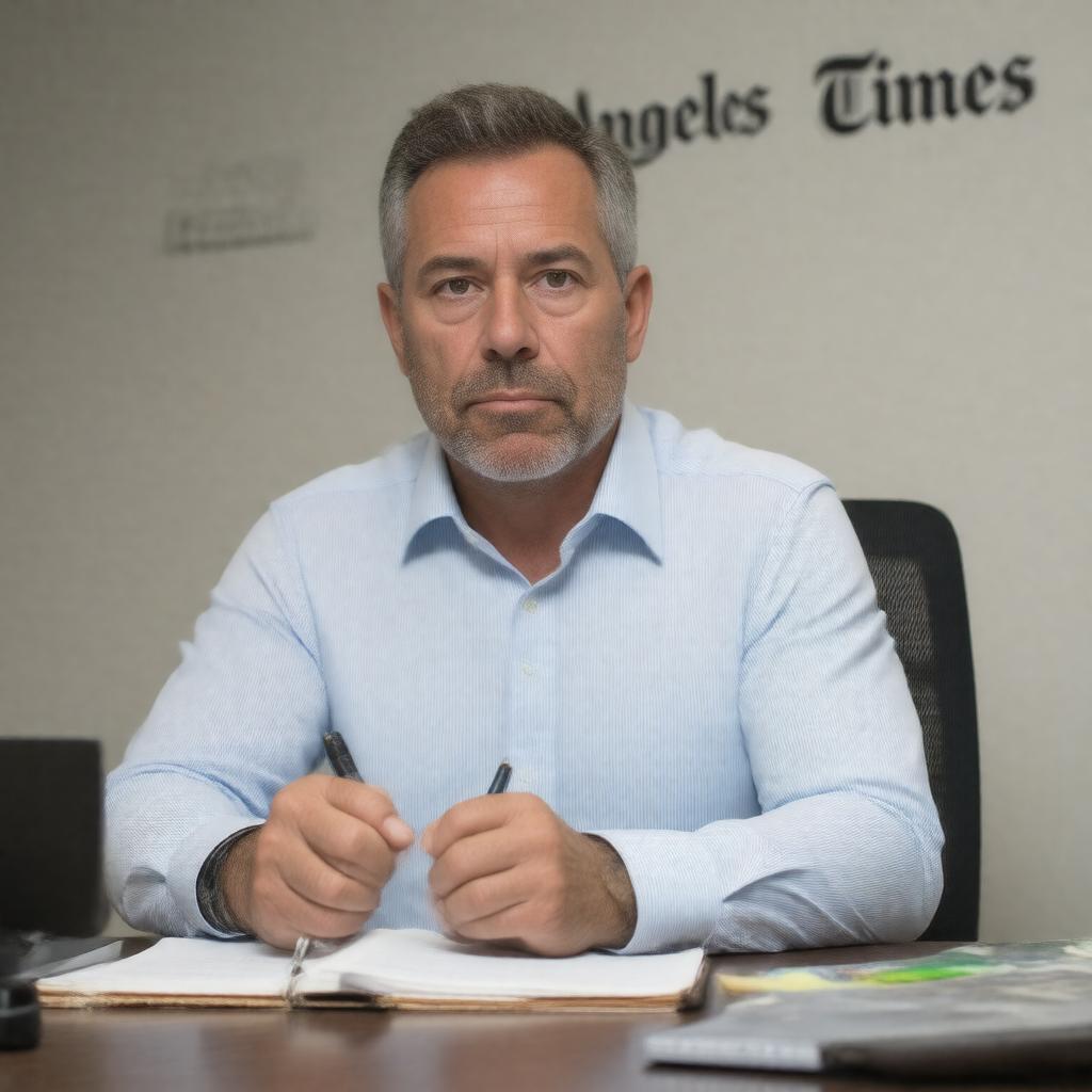 AI-created image of Matt Pearce