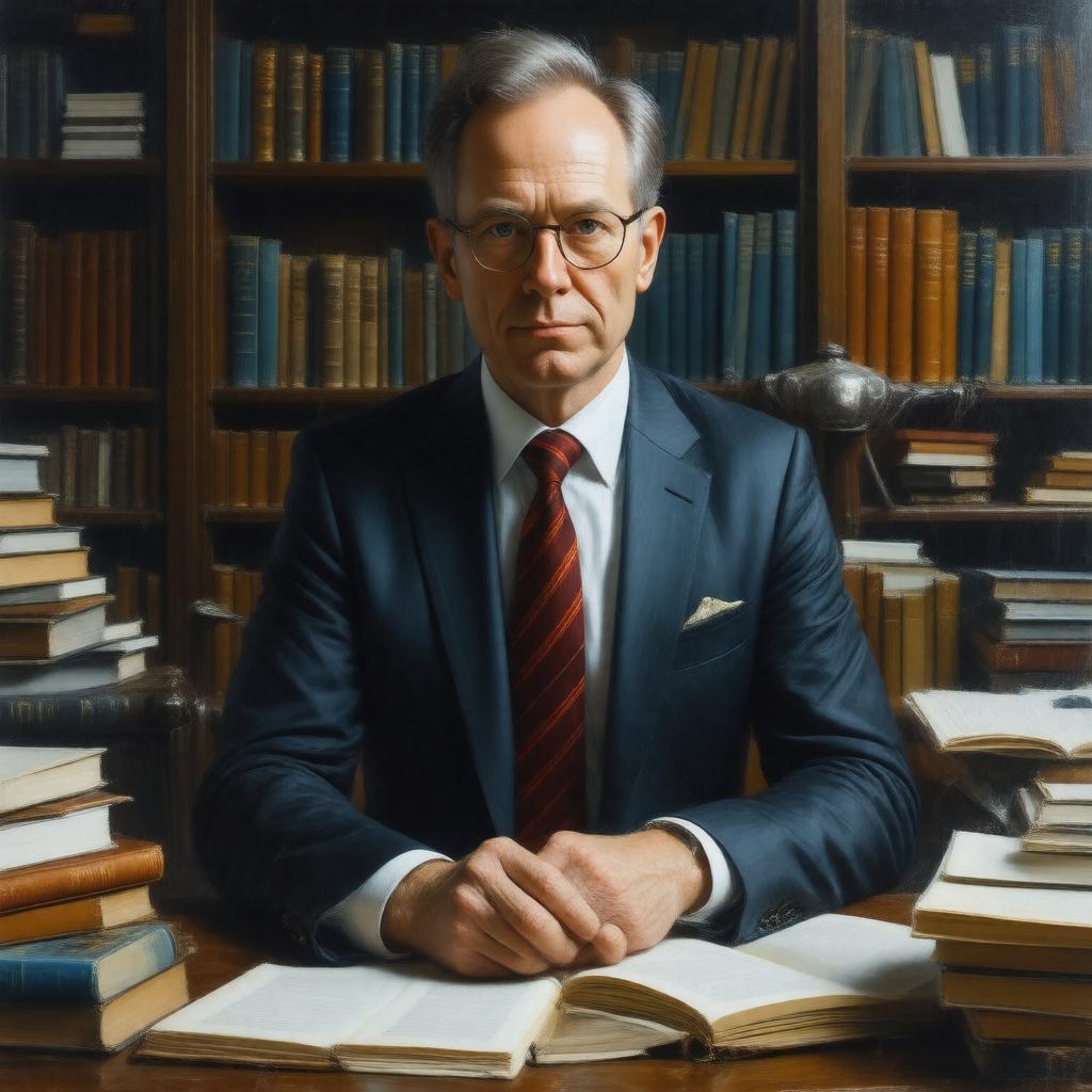 AI-created image of Matt Ridley