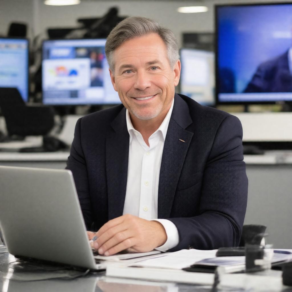 AI-created image of Matt Saal