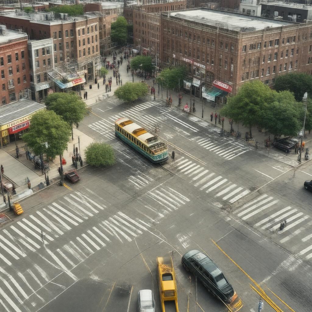 AI-created image of Mattapan Square