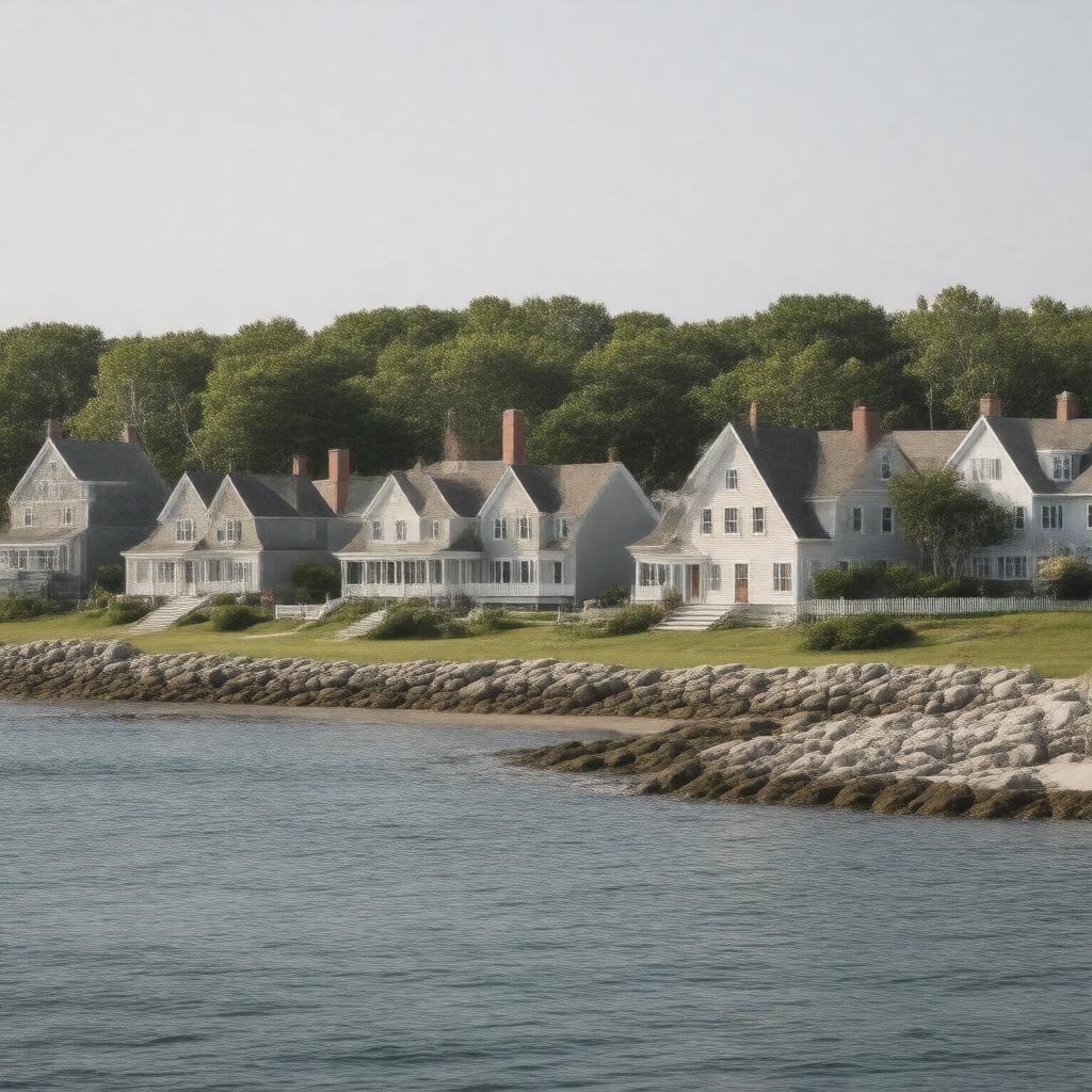 AI-created image of Mattapoisett, Massachusetts