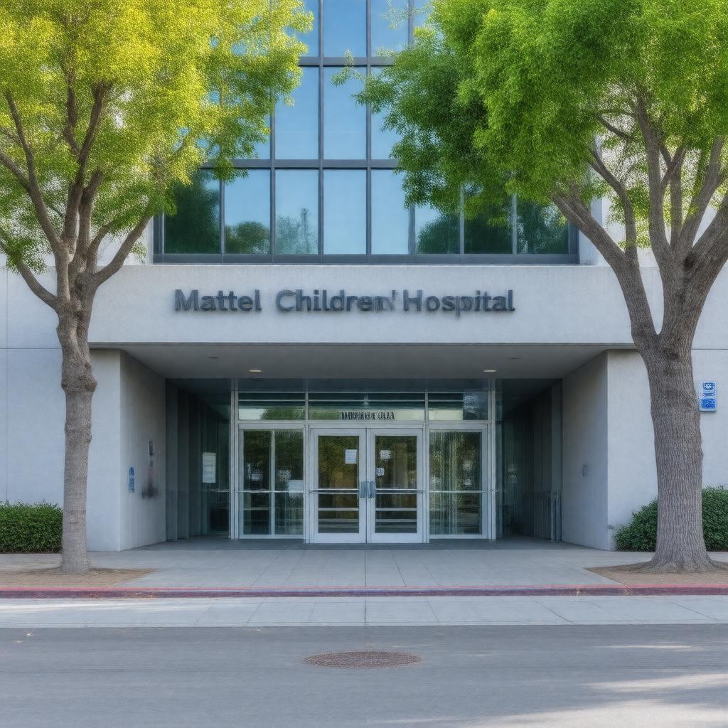 Click to view larger image AI-created image of Mattel Children's Hospital UCLA