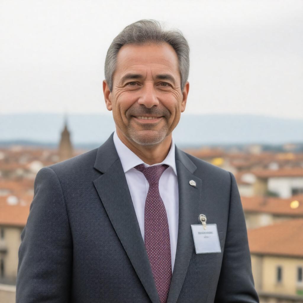 AI-created image of Matteo Lepore