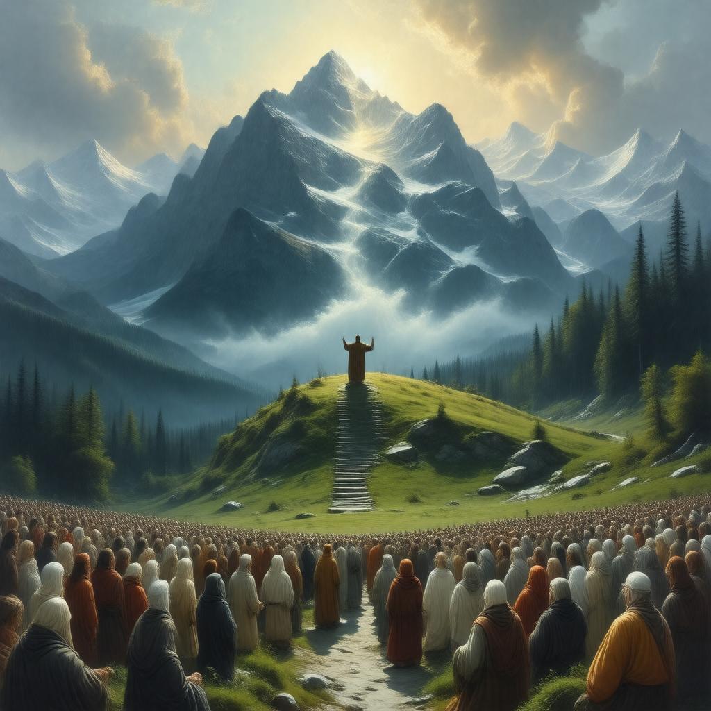 AI-created image of Matthew 7