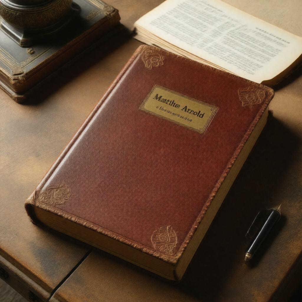 AI-created image of Matthew Arnold (biography by G. W. E. Russell)