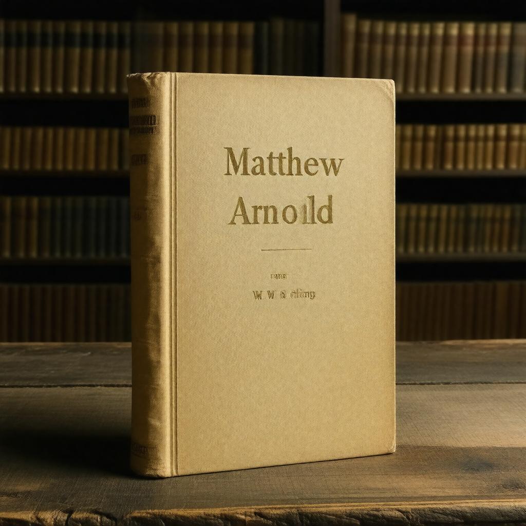 AI-created image of Matthew Arnold (biography by Lionel Trilling)
